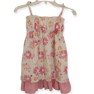 Penelope Mack Girls Dress Size 4 Spring Summer Spaghetti Straps Sleeveless